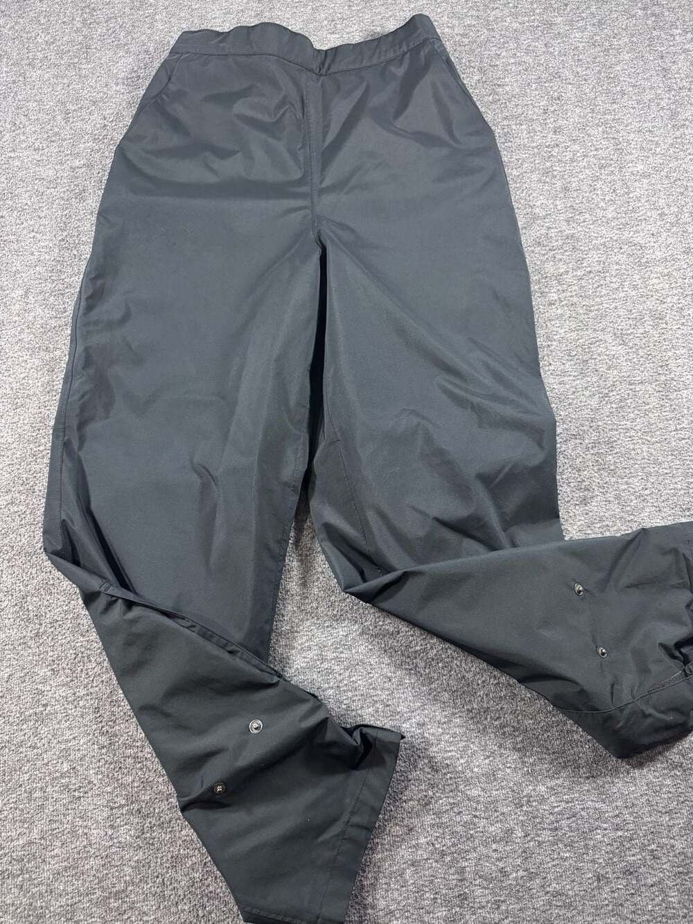 FootJoy DryJoys Women's Medium Black Waterproof Golf Rain Pants Ankle Snap
